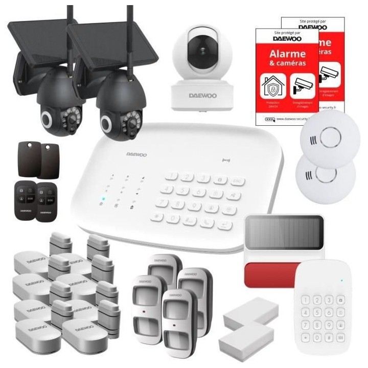 Pack Alarme Daewoo Wifi / GSM SA658