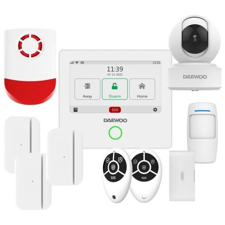 Alarme Daewoo Wifi / GSM 4G AM310