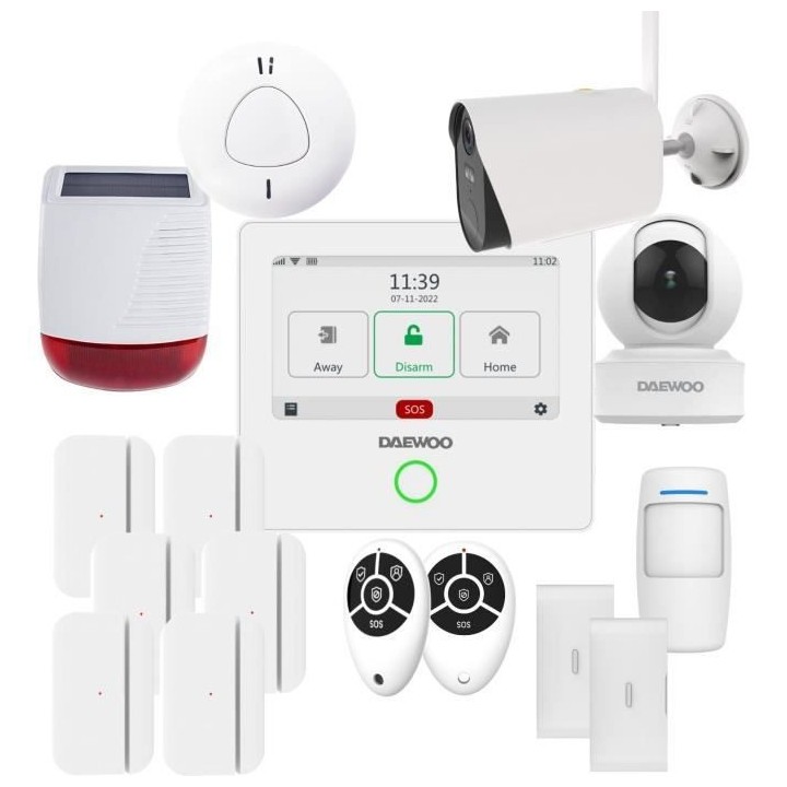 Alarme Daewoo Wifi / GSM 4G AM312