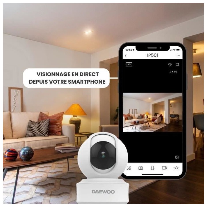 Alarme Daewoo Wifi / GSM 4G AM312