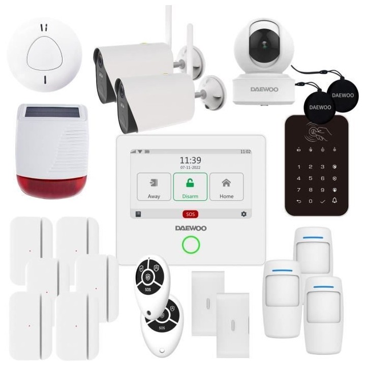 Alarme Daewoo Wifi / GSM 4G AM314