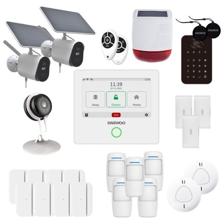 Alarme Daewoo Wifi / GSM 4G AM318