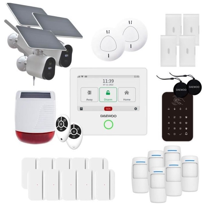 Alarme Daewoo Wifi / GSM 4G AM319