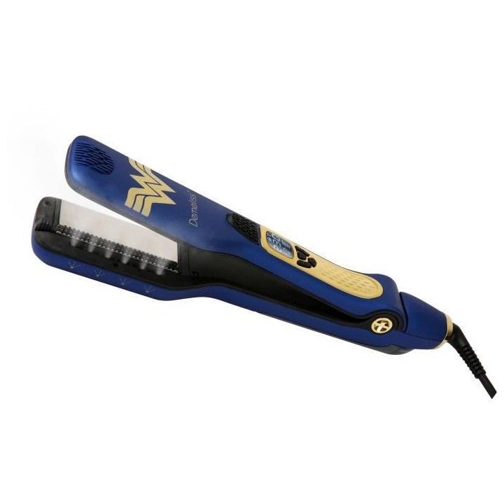 Lisseur vapeur DEMELISS - design exclusif wonder woman - 150°c a 230