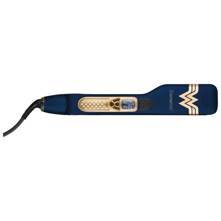 Lisseur vapeur DEMELISS - design exclusif wonder woman - 150°c a 230