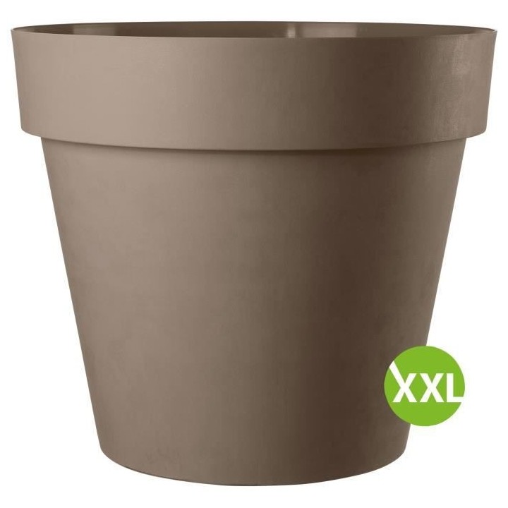 Pot de fleur VASO LIKE R DEROMA - 58 cm - Camel