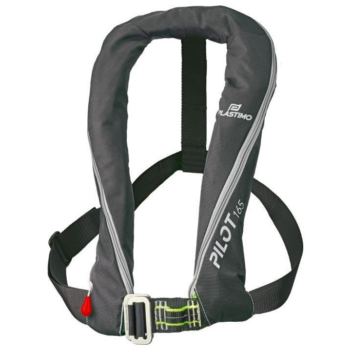 PLASTIMO Gilet de sauvetage Pilot 165 Automatique avec harnais - Noir