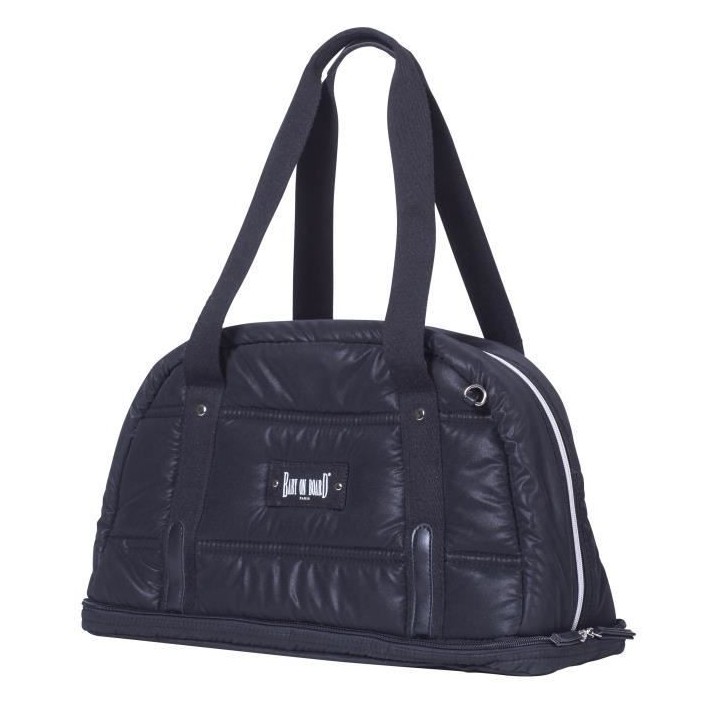Baby on board - sac a langer - Doudoune Bag noir- sac 24h ouatiné et