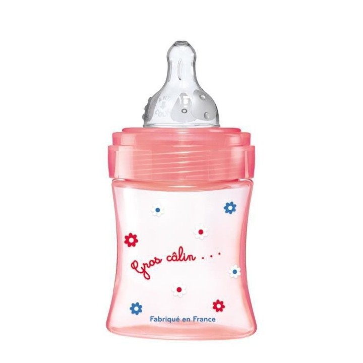 Dodie Biberon Initiation+ Anti-Coliques 3 Vitesses +0m Rose Poupée 15