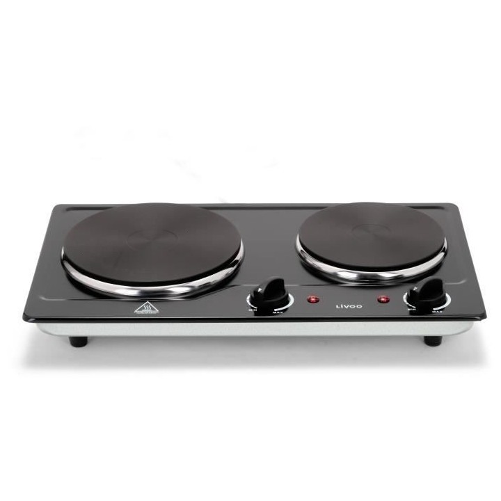 Plaque de cuisson double encastrable LIVOO - DOC168N