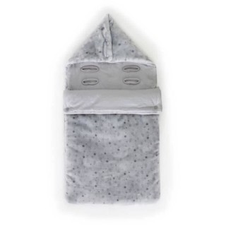 DOMIVA Nid ange Indoor - Jersey 100% coton - Réglable - Gris imprimé