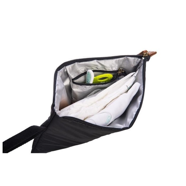 Baby on board - sac a langer - Doudoune Bag noir- sac 24h ouatiné et