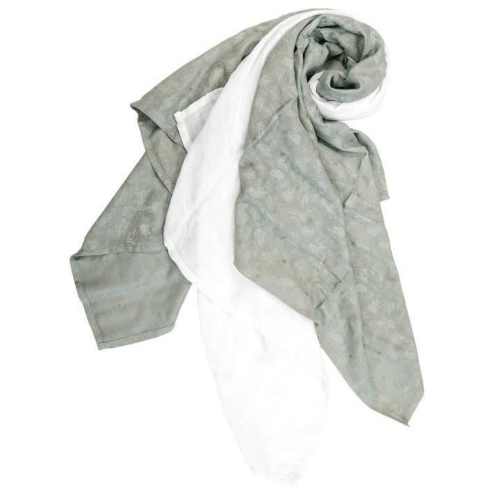 DOMIVA Lot 3 Langes Jungle - Mousseline 100% viscose de bambou - Antib