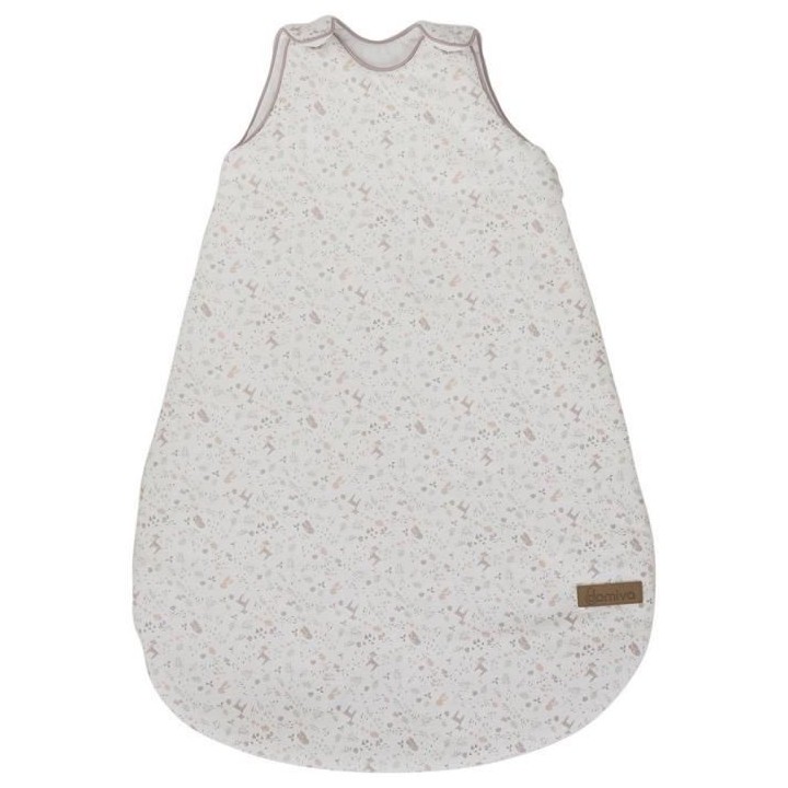 GIGOTEUSE 0-6 MOIS 70 cm IMPRIME LILAS