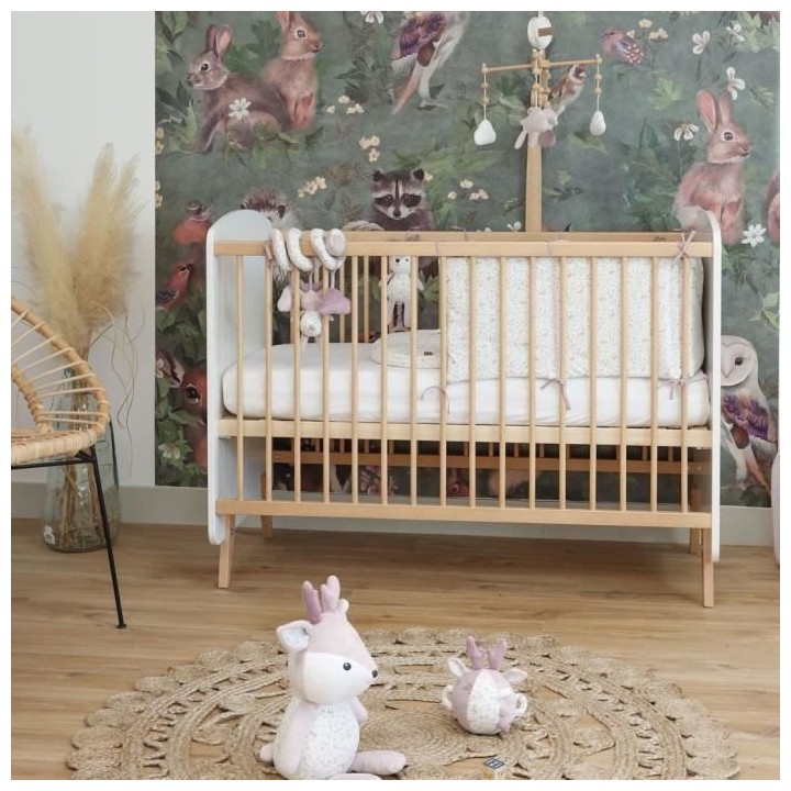 TOUR DE LIT ADAPTABLE 30x180 cm LILAS