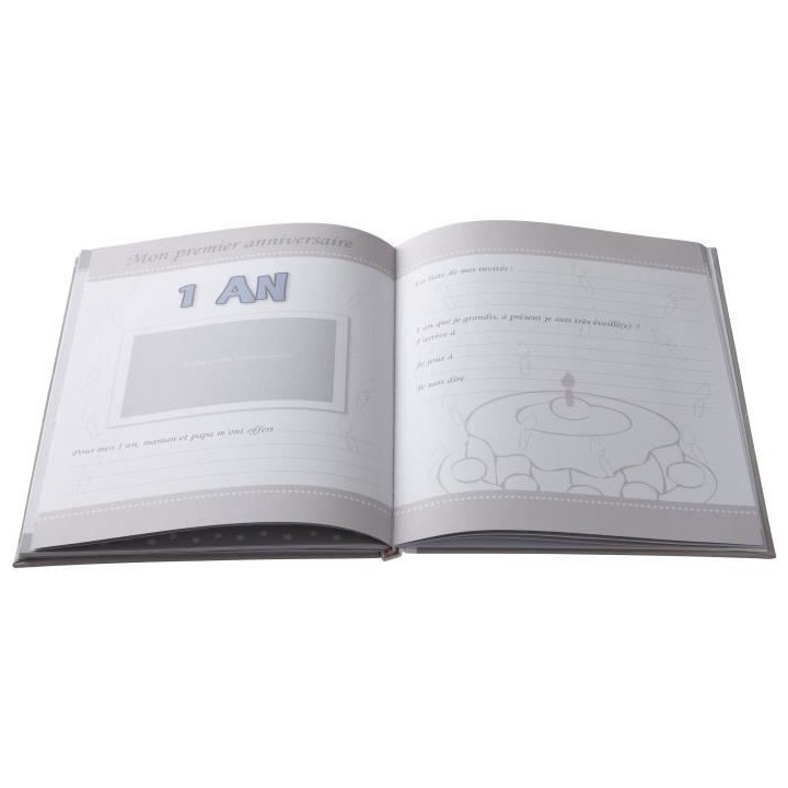 COFFRET BOÎTE a TRÉSORS + JOURNAL DE NAISSANCE HAPPY