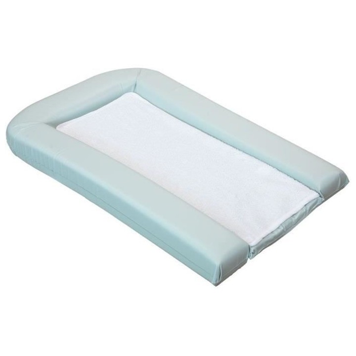 MATELAS a LANGER PVC AVEC 2 ÉPONGES AMOVIBLES/CONFORT 42x70 cm SAUGE