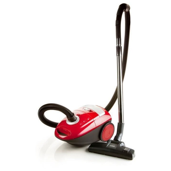 DOMO DO7283S - Aspirateur compact avec sac de 2,5 l .Brosse parquet et