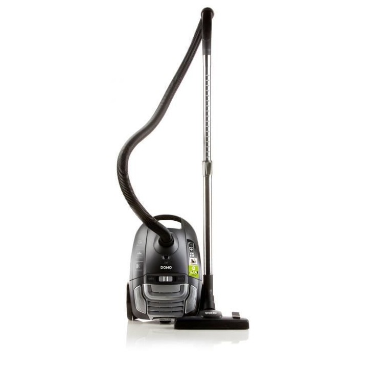 DOMO DO7285S Aspirateur traîneau avec sac - 700W - 69 dB - A - Gris