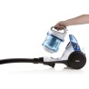 DOMO DO7286S Aspirateur sans sac - 1,5 L - 700 W - Blanc et bleu