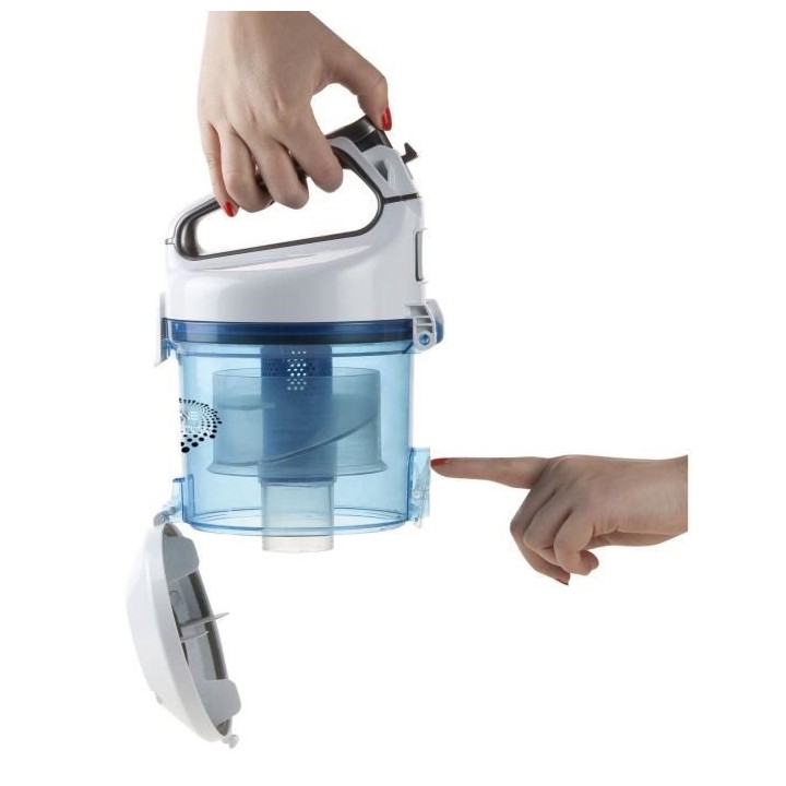 DOMO DO7286S Aspirateur sans sac - 1,5 L - 700 W - Blanc et bleu
