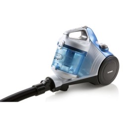 DOMO DO7286S Aspirateur sans sac - 1,5 L - 700 W - Blanc et bleu