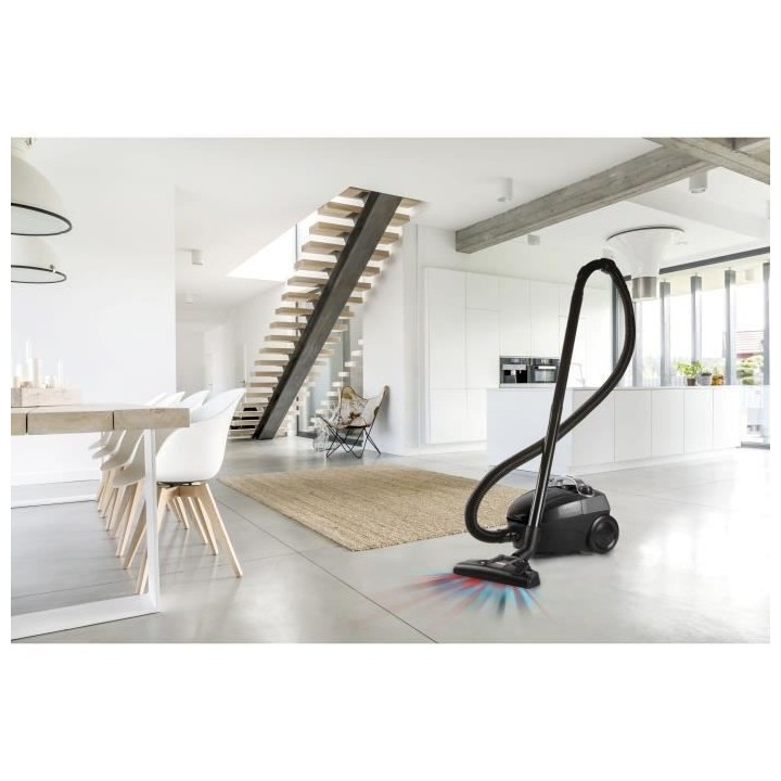 DOMO DO1033S - Aspirateur compact avec sac 450W - Filtre HEPA10. Rayon