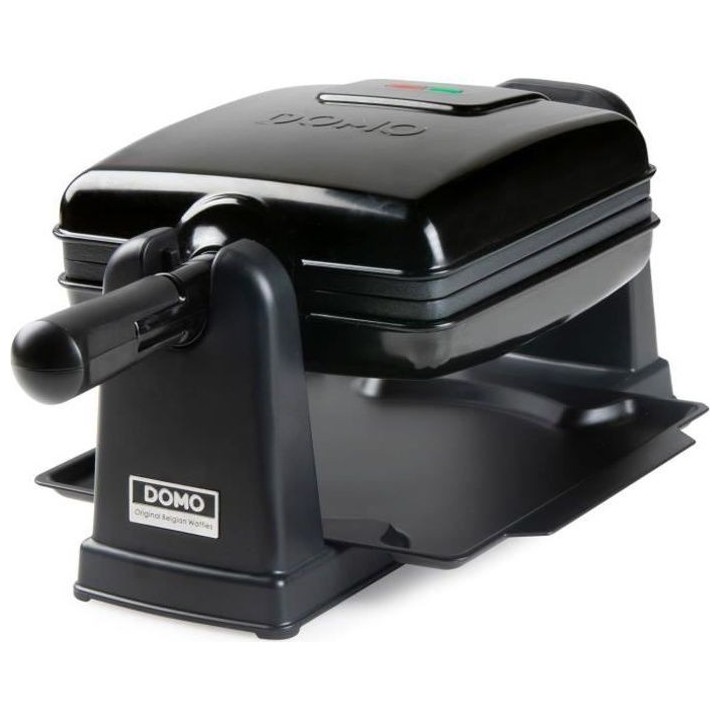 Gaufrier rotatif DOMO - DO9224W - Rotatif a 180° - Revetement anti-ad