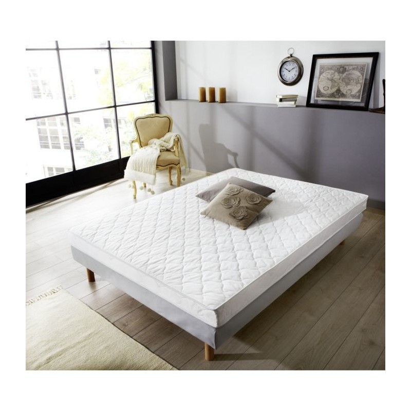 Matelas 140x190 DORMIPUR - Mousse - 12 cm - Equilibré - PU30