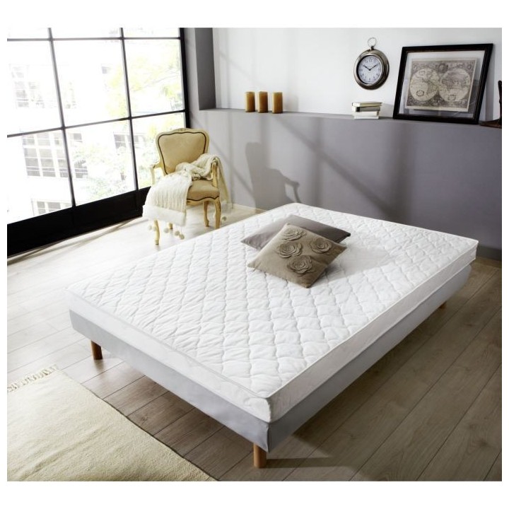 Matelas 140x190 DORMIPUR - Mousse - 12 cm - Equilibré - PU30