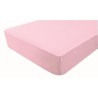 DOMIVA Drap-housse imperméable - Rose - 60x120 cm