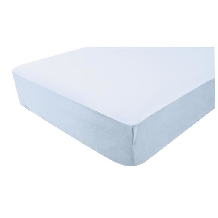 DOMIVA Drap-housse imperméable - Ciel - 70x140 cm