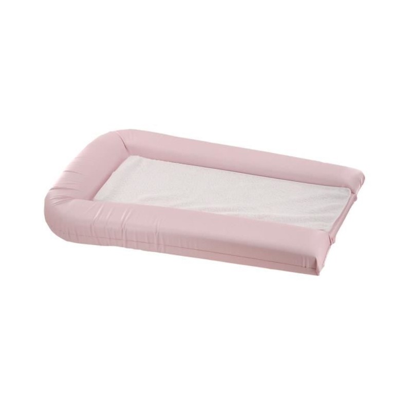 DOMIVA Matelas a langer - PVC - + 2 éponges - Rose - 42 x 70 cm