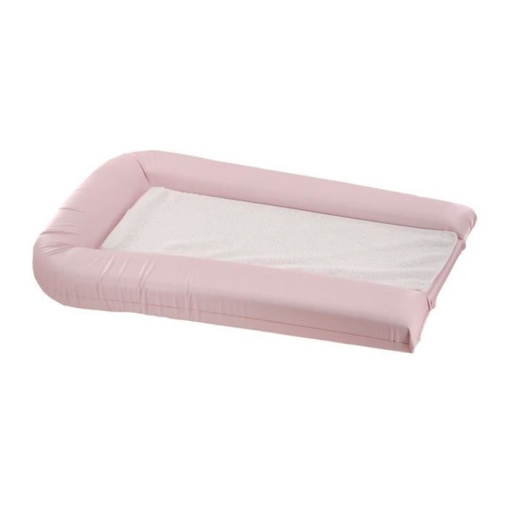 DOMIVA Matelas a langer - PVC - + 2 éponges - Rose - 42 x 70 cm