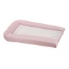 DOMIVA Matelas a langer - PVC - + 2 éponges - Rose - 42 x 70 cm