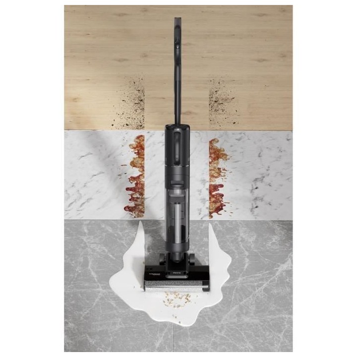 Dreame M12 Wet and Dry - Nettoyeur de Sols 2 en 1 sans fil - Aspire et