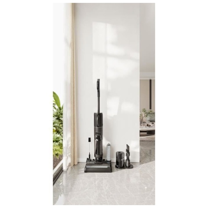 Dreame M12 Wet and Dry - Nettoyeur de Sols 2 en 1 sans fil - Aspire et