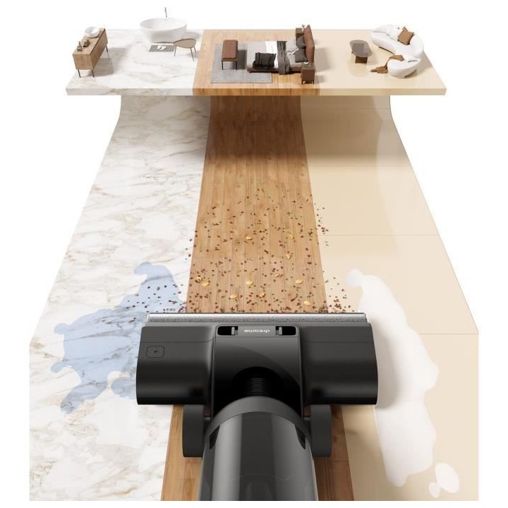 Dreame H12 Pro Aspirateur Balai Nettoyeur Intelligent Sec et Humide sa