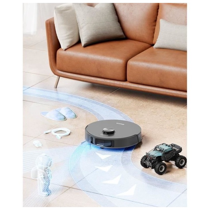 DREAME L10s Pro Aspirateur Robot Laveur - Puissance d'aspiration de 53