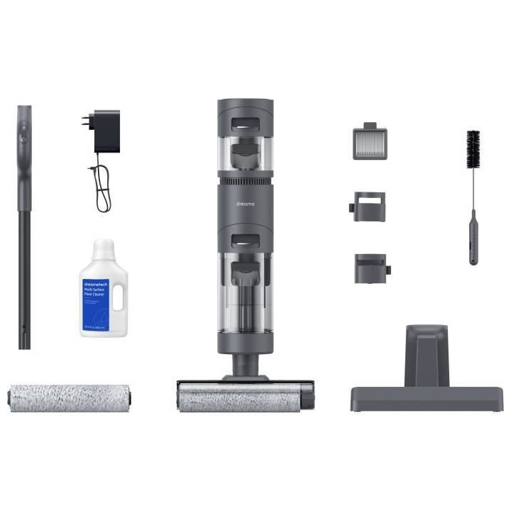 Dreame H12 Wet and Dry - Aspirateur Balai Nettoyeur Intelligent Sec et