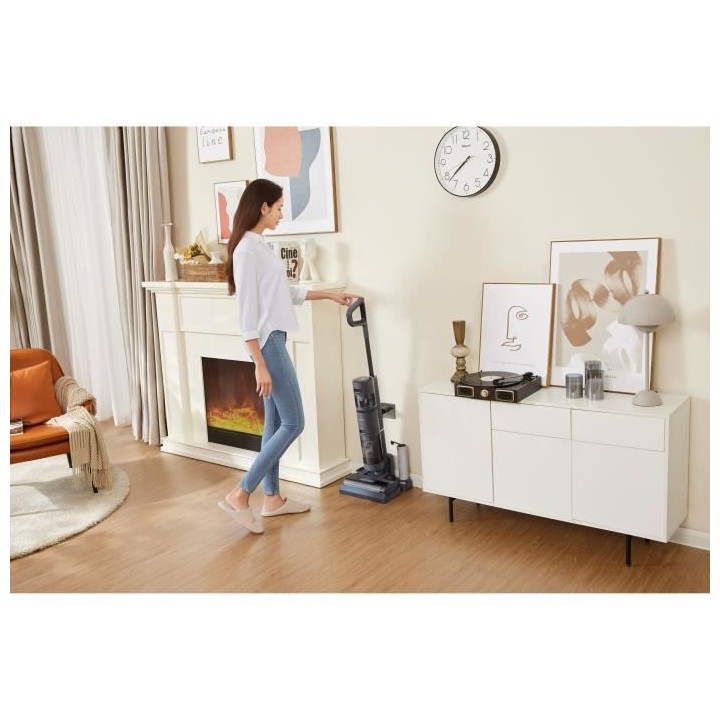 Dreame H12 Wet and Dry - Aspirateur Balai Nettoyeur Intelligent Sec et