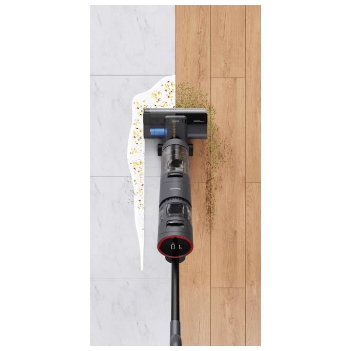 Dreame H12 Wet and Dry - Aspirateur Balai Nettoyeur Intelligent Sec et