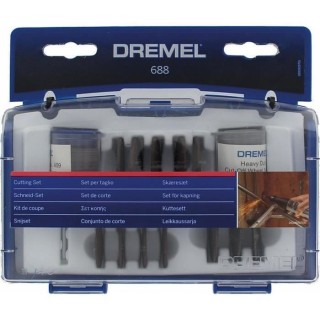 Coffret 69 accessoires DREMEL 688 (Coffret de découpe et tronçonnage