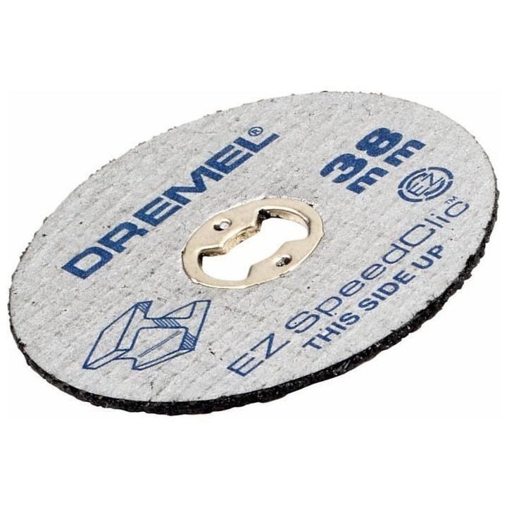 Lot de 12 Disques DREMEL S456B EZ SpeedClic (ø 38mm, Epaisseur 1,2 mm