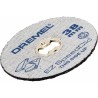 Lot de 12 Disques DREMEL S456B EZ SpeedClic (ø 38mm, Epaisseur 1,2 mm, Pour Tronçonner/Découper les Métaux)