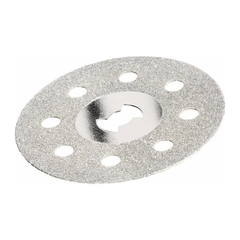 Disque diamant a tronçonner DREMEL S545 (EZ SpeedClic, Ø 38mm, pour Découpe de Faience/Porcelaine/Céramique)