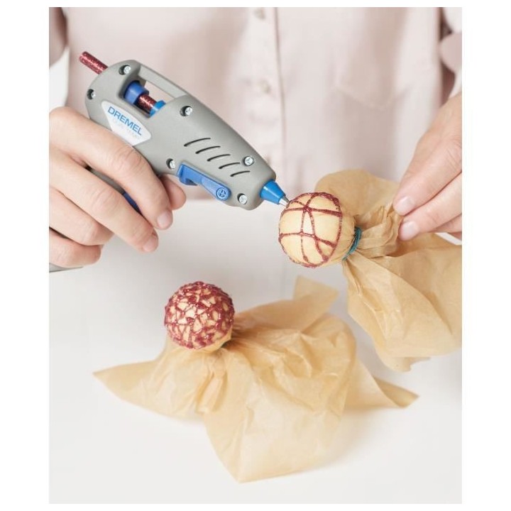 Dremel 930 Pistolet a Colle Chaude - Kit avec 2 Températures de Chauf