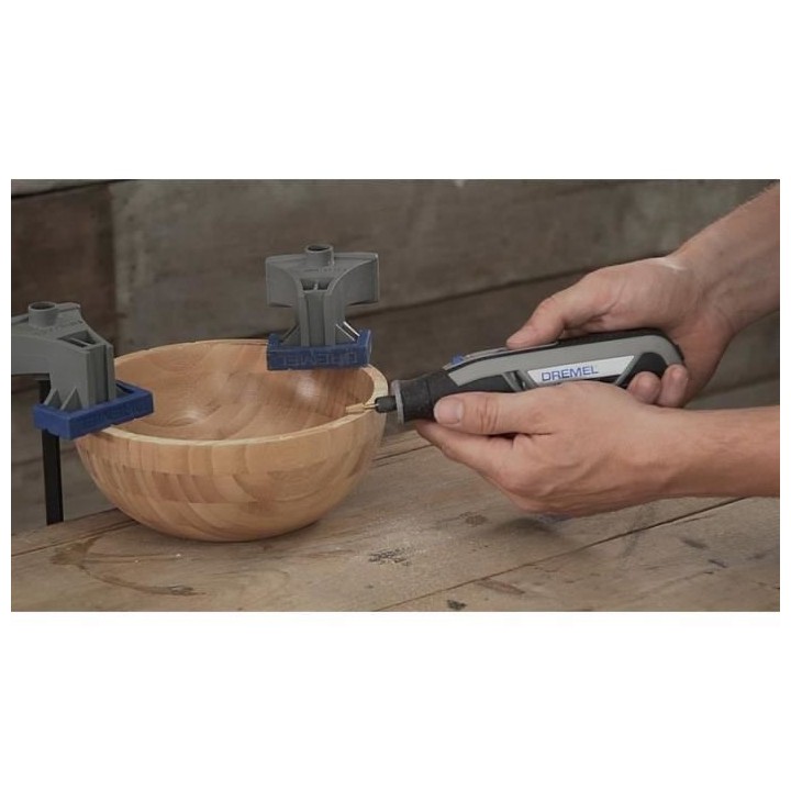 Lot de 2 fraises acier rapide haute longévité Dremel Max 117 - ø 6,