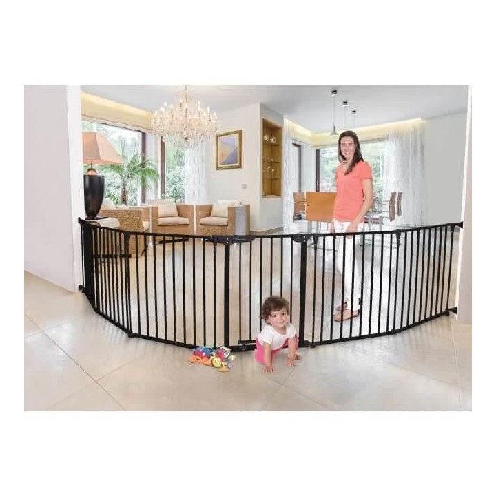 DREAMBABY Parc a bébé Royale Converta 3 en 1 - noir