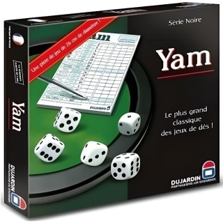 Yam 421 jeu de dés - Série noire - Jeu de société traditionnel - 5